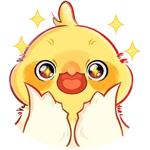 🤩 Стикер «Лучик Без Текста» для Telegram