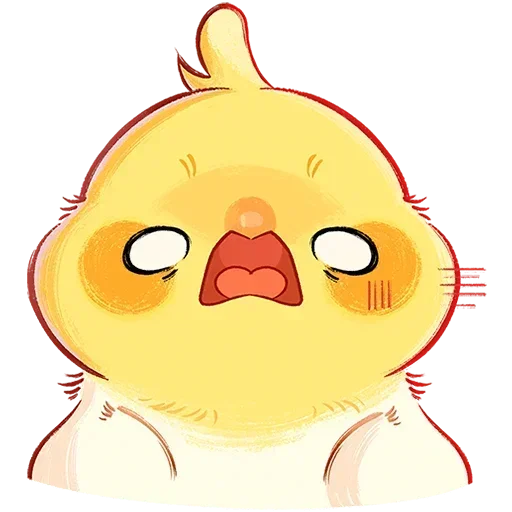 😱 Стикер «Лучик Без Текста» для Telegram