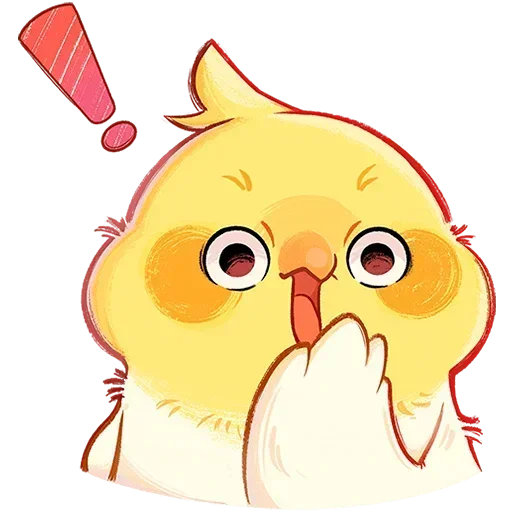 😱 Стикер «Лучик Без Текста» для Telegram