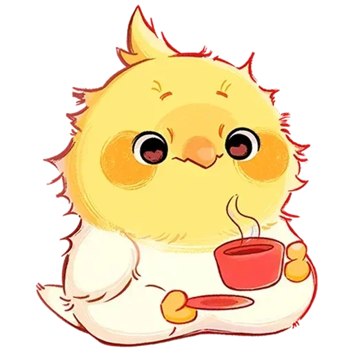 🥱 Стикер «Лучик Без Текста» для Telegram