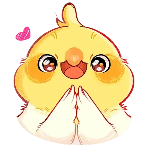 😊 Стикер «Лучик Без Текста» для Telegram