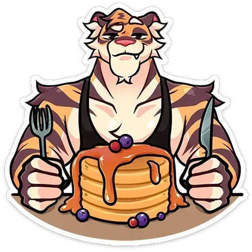 🥞 Стикер «Тай» для Telegram