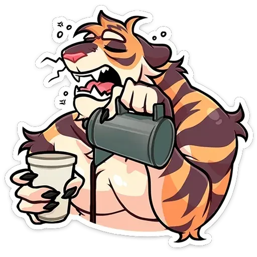 ☕ Стикер «Тай» для Telegram