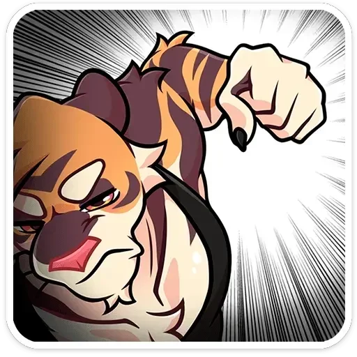 👊 Стикер «Тай» для Telegram