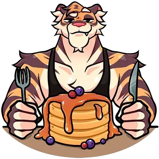 🥞 Стикер «Тай БТ» для Telegram