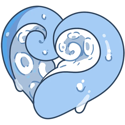 ❤️ Стикер «Такояки Без Текста» для Telegram