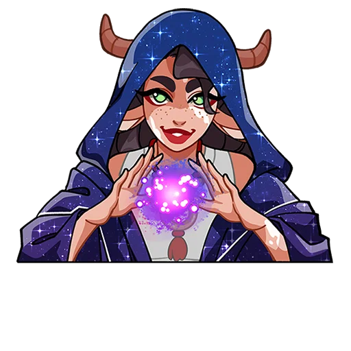 🔮 Стикер «Таура Без Текста» для Telegram