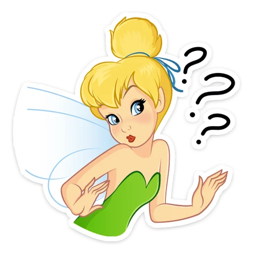 🤷‍♀️ Стикер «Динь Динь» для Telegram