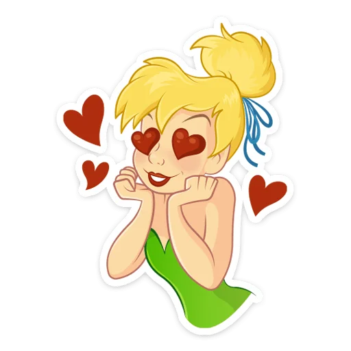 😍 Стикер «Динь Динь» для Telegram