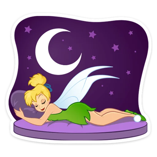 😴 Стикер «Динь Динь» для Telegram