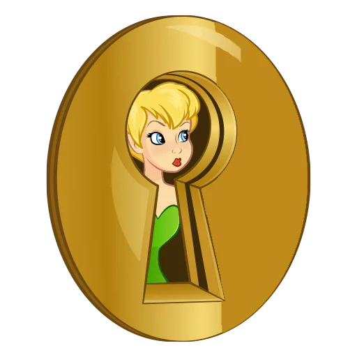 🔒 Стикер «Динь Динь Без Текста» для Telegram