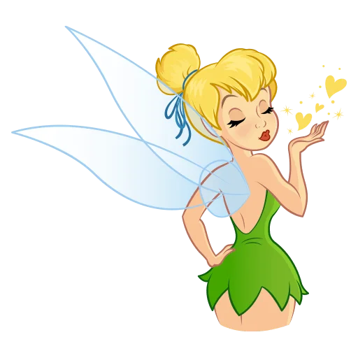 😘 Стикер «Динь Динь Без Текста» для Telegram