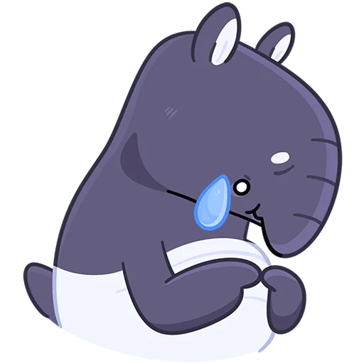 😢 Стикер «Топаз Без Текста» для Telegram