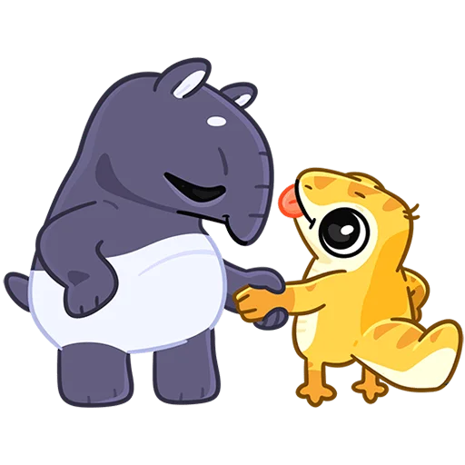 🤝 Стикер «Топаз Без Текста» для Telegram
