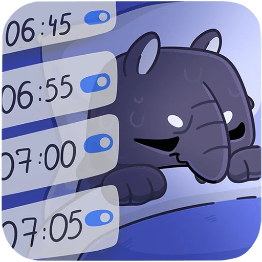 😴 Стикер «Топаз Без Текста» для Telegram