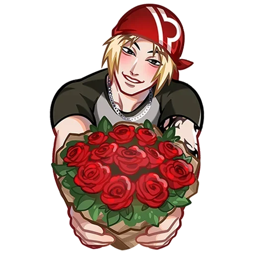 🌹 Стикер «Вэйс Без Текста» для Telegram