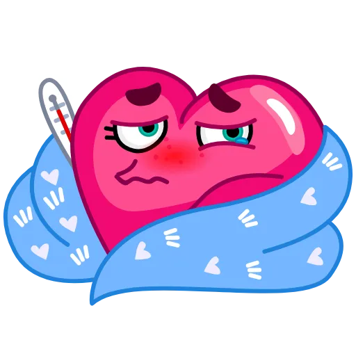 🤒 Стикер «Валентинка» для Telegram