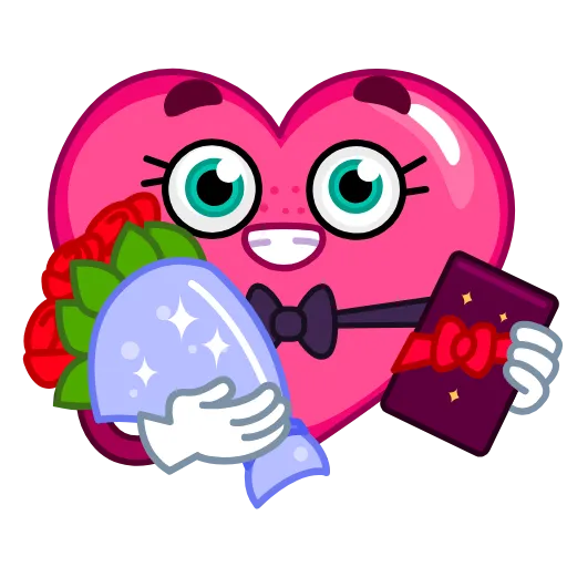 💐 Стикер «Валентинка» для Telegram