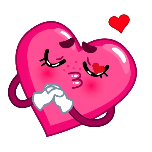 😘 Стикер «Валентинка» для Telegram