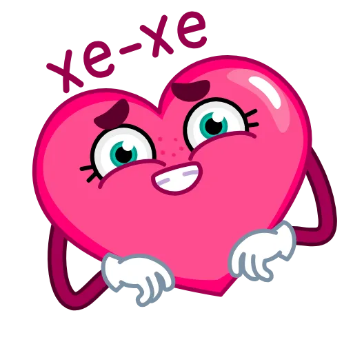 😁 Стикер «Валентинка» для Telegram