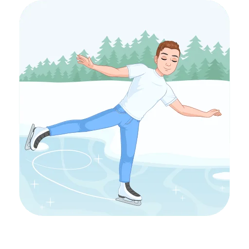 🎄 Стикер «Зимний vmoji Без Текста» для Telegram