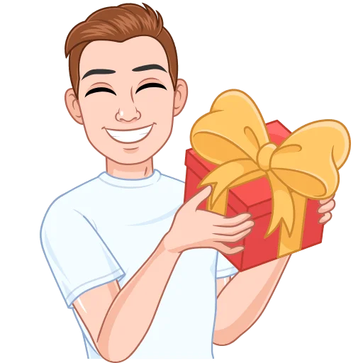 🎄 Стикер «Зимний vmoji Без Текста» для Telegram