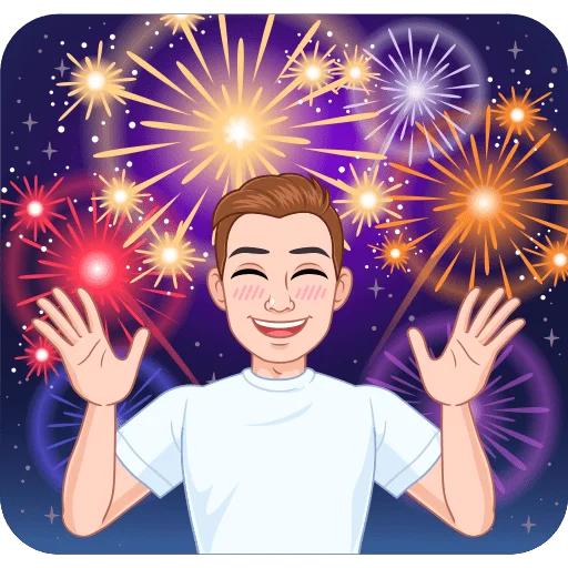 🎄 Стикер «Зимний vmoji Без Текста» для Telegram