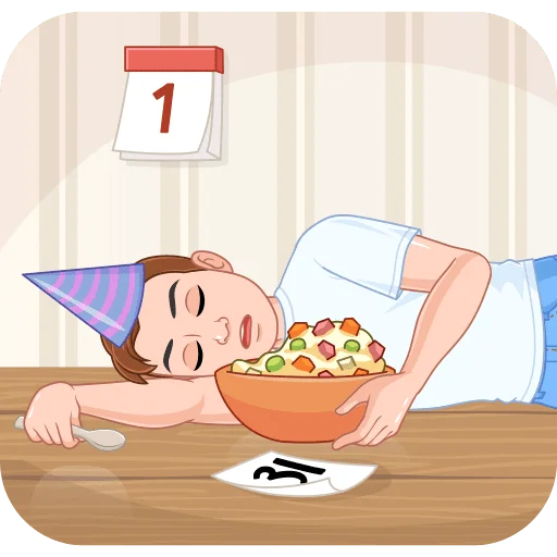 🎄 Стикер «Зимний vmoji Без Текста» для Telegram