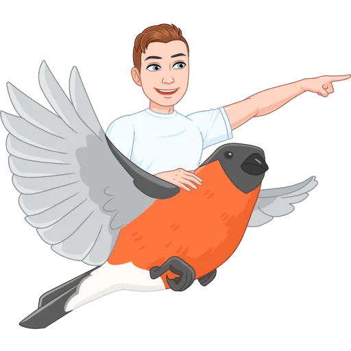 🎄 Стикер «Зимний vmoji Без Текста» для Telegram