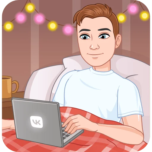 🎄 Стикер «Зимний vmoji Без Текста» для Telegram