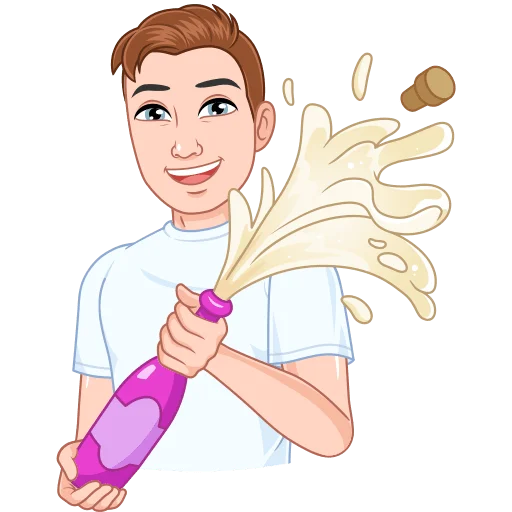 Стикерпак Зимний vmoji Без Текста для Telegram