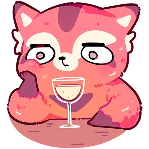 🍷 Стикер «Воки Без Текста» для Telegram