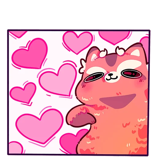 🥰 Стикер «Воки Без Текста» для Telegram