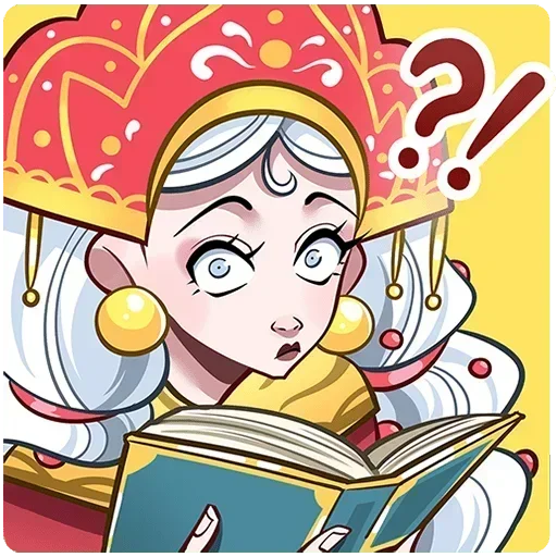 ❓ Стикер «Яснослава Без Текста» для Telegram