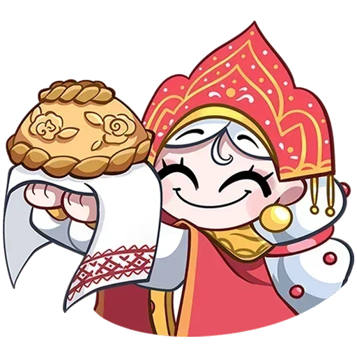 🫓 Стикер «Яснослава Без Текста» для Telegram