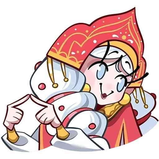 😊 Стикер «Яснослава Без Текста» для Telegram