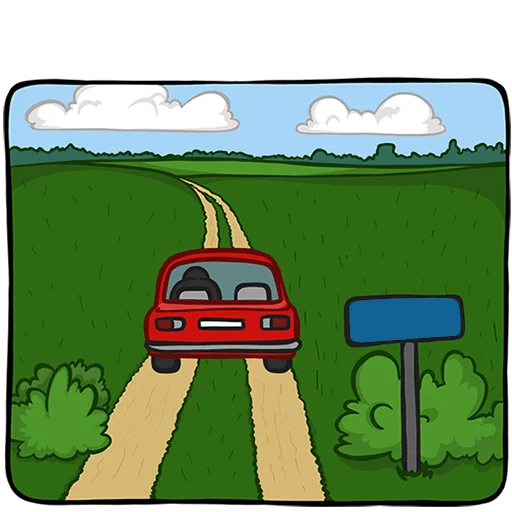 🚘 Стикер «Жуки Без Текста» для Telegram