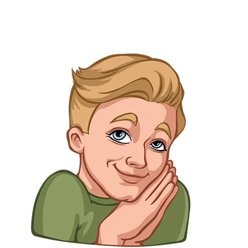 😌 Стикер «Жуки Без Текста» для Telegram