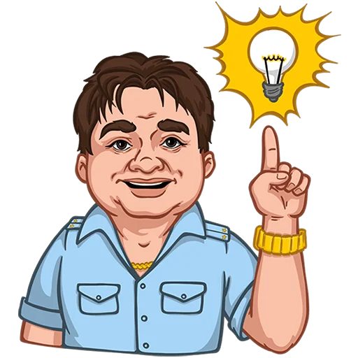 💡 Стикер «Жуки Без Текста» для Telegram