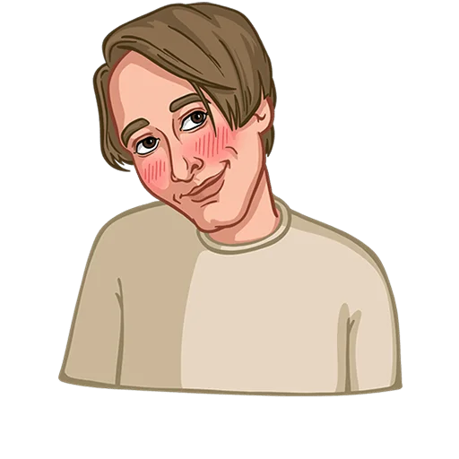 ☺️ Стикер «Жуки Без Текста» для Telegram