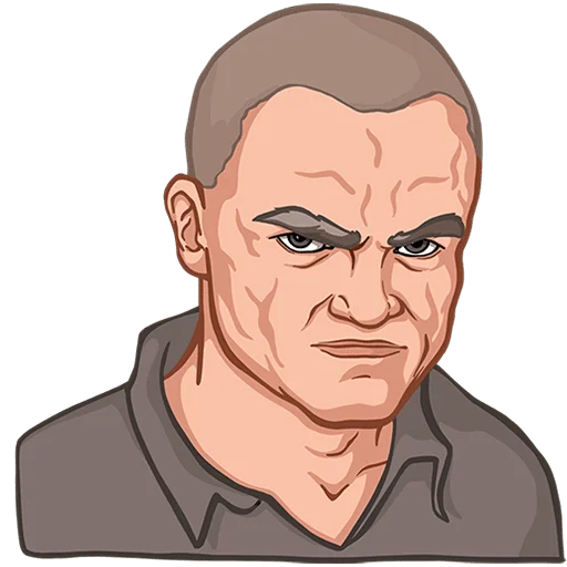 😠 Стикер «Жуки Без Текста» для Telegram