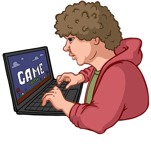 👨‍💻 Стикер «Жуки Без Текста» для Telegram