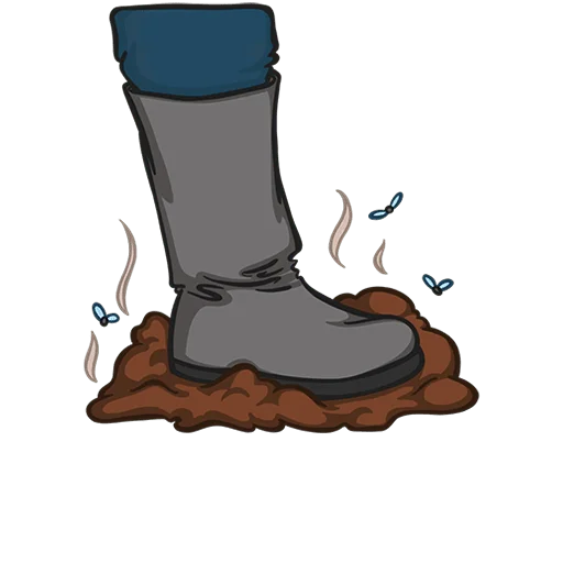 💩 Стикер «Жуки Без Текста» для Telegram
