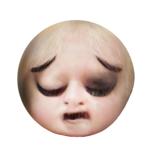 😔 Стикер «vk.com/u2639 AI sticker pack» для Telegram