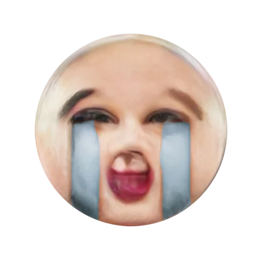 😭 Стикер «vk.com/u2639 AI sticker pack» для Telegram