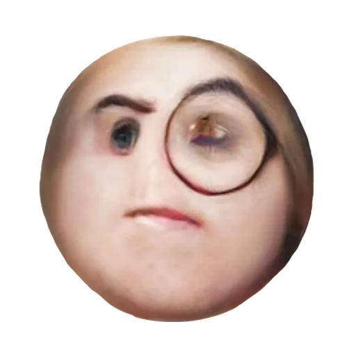 🧐 Стикер «vk.com/u2639 AI sticker pack» для Telegram