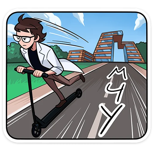 🏃‍♀️ Стикер «Фестивалим вместе» для Telegram