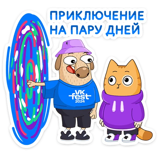 Стикер 14 VK Fest 2024 -
