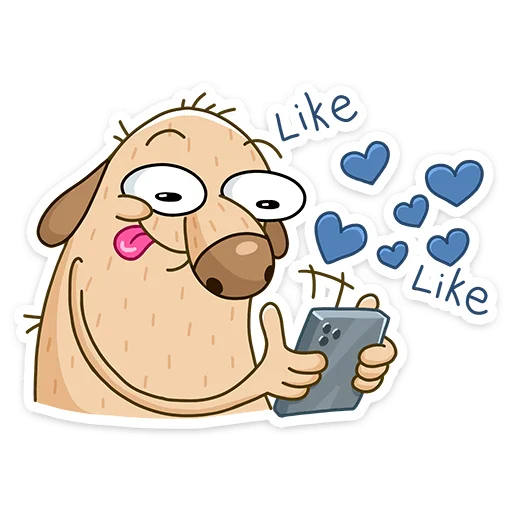 👍 Стикер «VK Fest» для Telegram