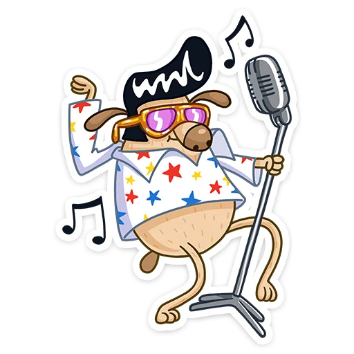 Стикерпак VK Fest для Telegram